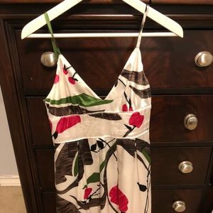 Marciano silk floral dress